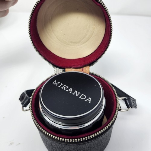 Auto Miranda E 1:1.4 F=50mm Camera Lens Vintage Made in Japan W/ Carrying Case - Picture 19 of 24