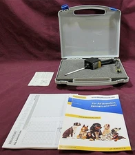 DRAMINSKI DELUXE DOG BREEDERS OVULATION DETECTOR IN SEASON HEAT W/CASE*PAPERWORK