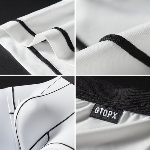 Men Underwear Men Boxer Briefs Underwear Boxer Trunk Breathable Panties - Bild 9 von 20