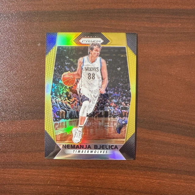 2016-17 Prizm Nemanja Bjelica Gold Prizm 09/10 SSP #87