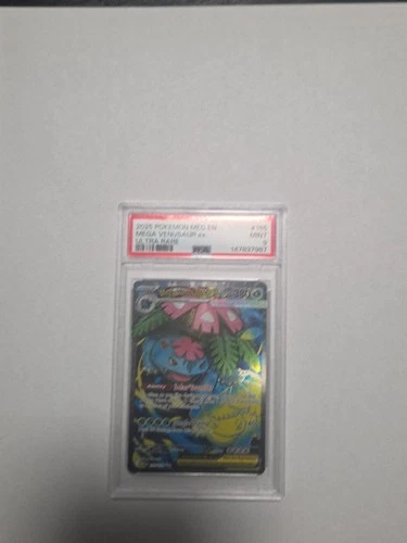 Pokémon Mega Evolution Mega Venusaur EX Ultra Rare Card 155/132 GEM MINT PSA 9