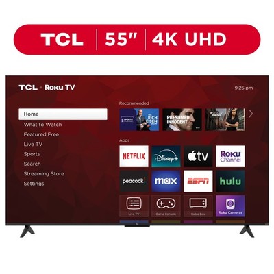 TCL 55  Class S4 (55S451) 4K UHD HDR Smart TV with Roku TV | eBay