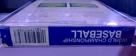 INTELLIVISION WORLD CHAMPIONSHIP BASEBALL CIB W/2 CORRECT OVERLAYS  TESTED! 5/20