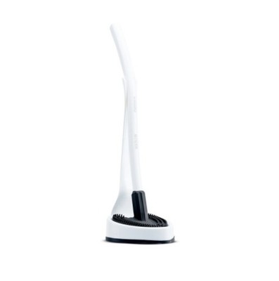 proWIN Toilettenbürste V7 WC-Cleaner SCHWARZ/WEISS Herzilein -NEU- WC Bürste