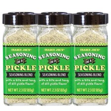 Trader Joe's Seasoning In A Pickle Seasoning Blend 2.3 oz (Pack of 3) Exp 03/28