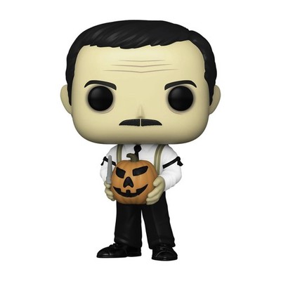 Funko POP! the Addams Family - Gomez Addams Figur 1548 | mit Kürbis und Messer