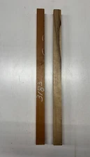 2 Pack, Black Limba+ Honduran Mahogany Turning Wood Blanks 33"x 2"x 2" #3183