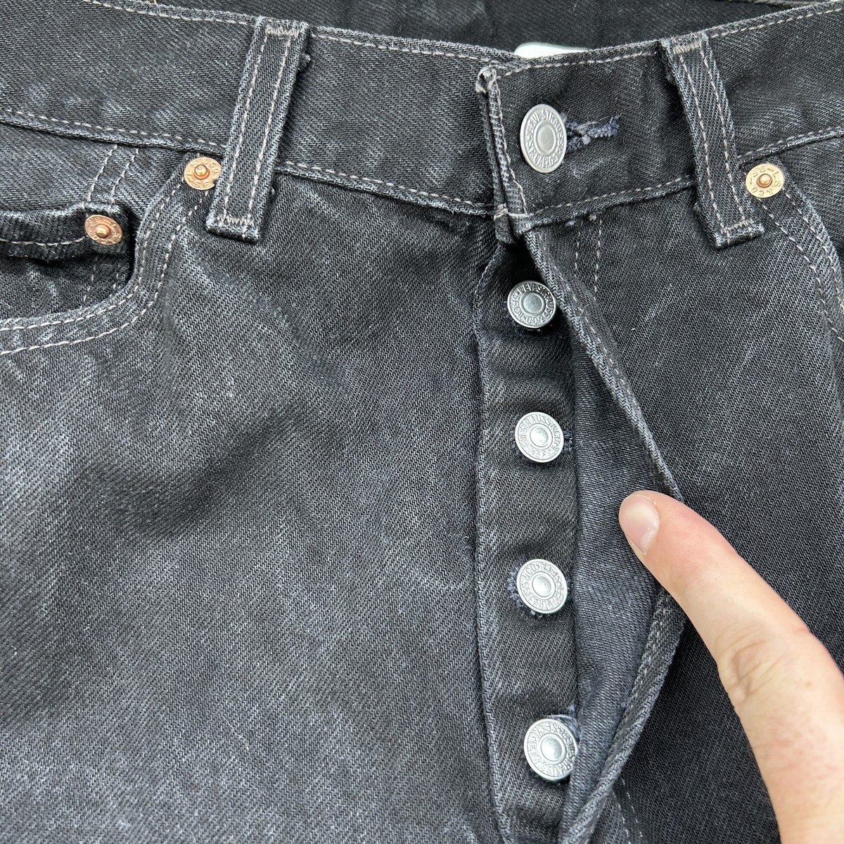 パンツ LEVI'S 6501-0660 FOR WOMEN BLACK DENIM 古着 90年代 リーバイス Levis 6501-0660 ブラックデニム