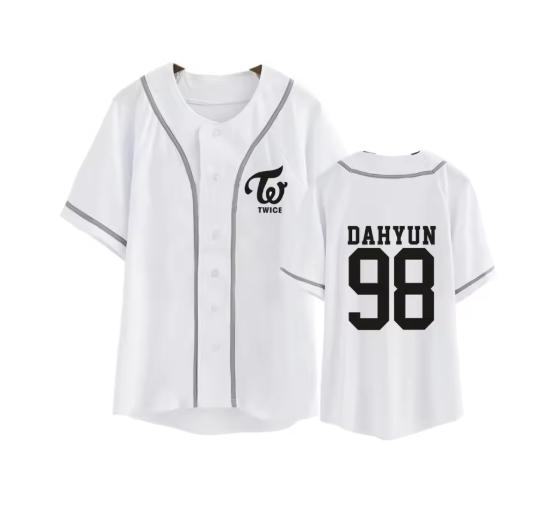 TWICE Baseball Jersey Once Merch Shirt Kpop Concert Outfit G23 | eBay