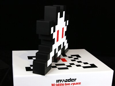 Invader ⭐︎3D Little Big Space Figure 3D Little Big Space - Invader | Stopwatch Gallery | Art Gallery