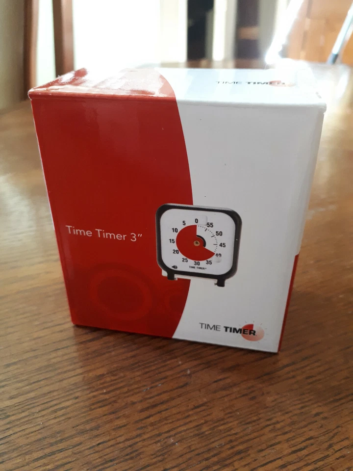 Time Timer® Original 3" 60 minutes visual timer countdown timer - Image 2 of 4