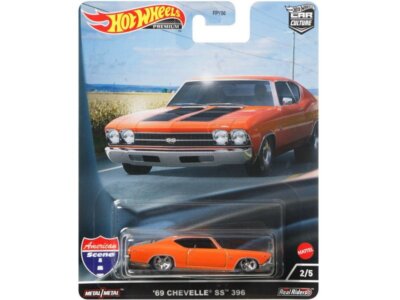 CHEVROLET Chevelle SS 396 - 1969 - orange - Hot Wheels 1:64