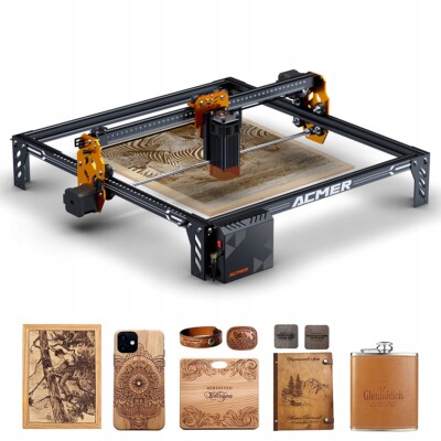 ACMER P1 S Pro 6W Laser Graviermaschine CNC Laser Engraver Cutter machine Wifi
