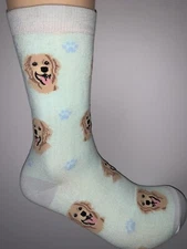 PET LOVERS UNISEX DOG GOLDEN RETRIEVER NOVELTY DESIGN SOCKS ONE SIZE SOCK DADDY