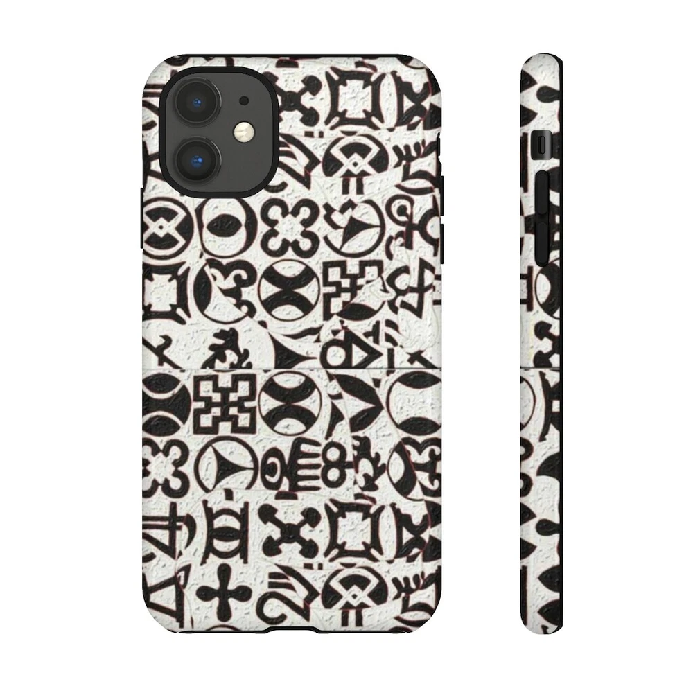 African print Kigali phone case - stylish protective cover