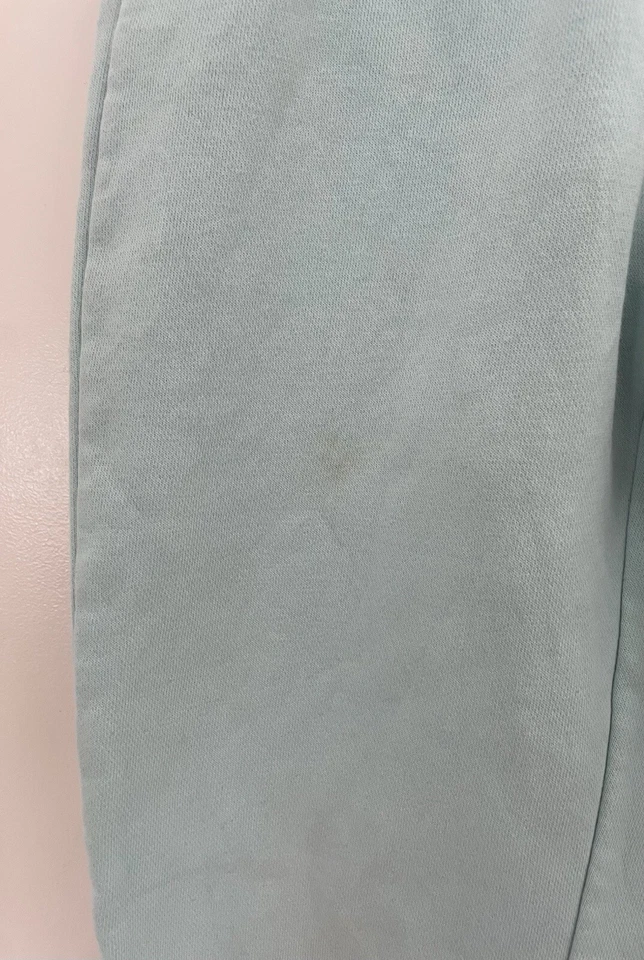 Gap Kids Girls Embroidered Sequin Logo Elastic Waist Pull On Jogger Pants Aqua L - Image 4 of 4