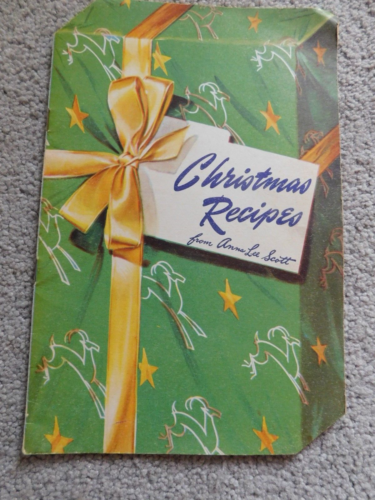Vintage Maple Leaf Milling Christmas Recipes - Anna Lee Scott - Picture 1 of 10
