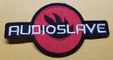 AUDIOSLAVE Rock Band Embroidered Patch approx 2x4"