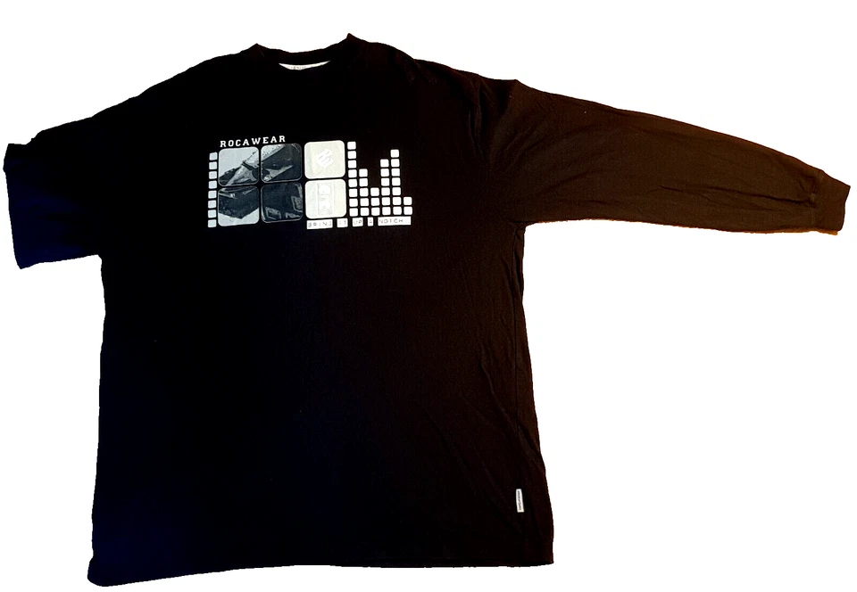 Roca-Wear Longsleeve | True Vintage 00's || Rocawear T-shirt || DJ | Musik - Bild 1 von 4