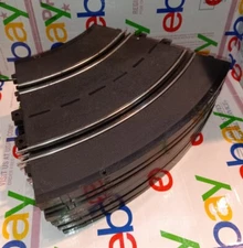 11 PC LOT Vintage 1964 Eldon 1:32 Slot Car Short Curved Track 0905-30 1128 D