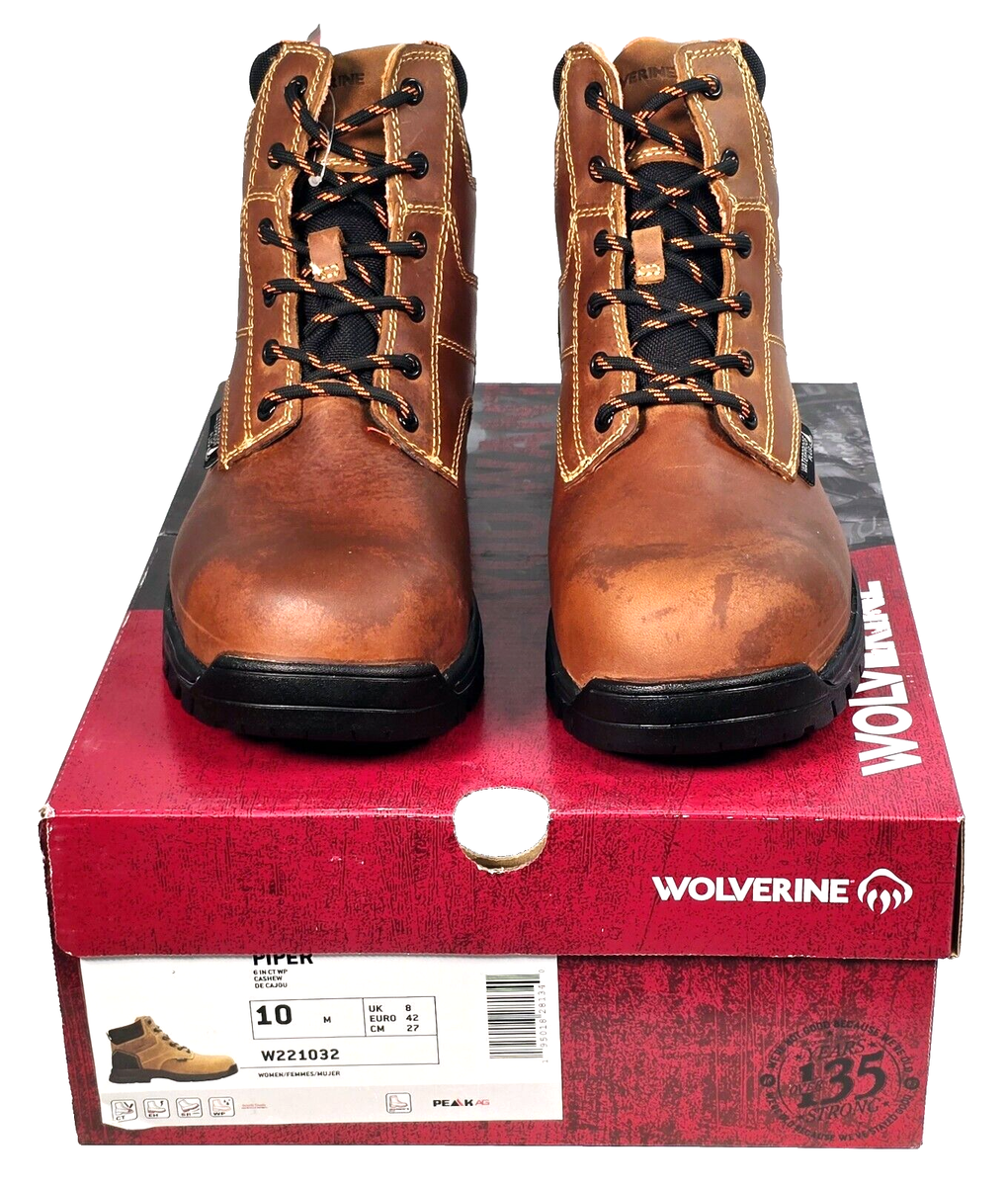 Wolverine PIPER Women's Size 10 M Waterproof Composite Toe 6