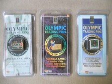 New Lot Of 3 Vintage Atlanta 1996 Olympic Trading Pins Collectibles (3 Pins)