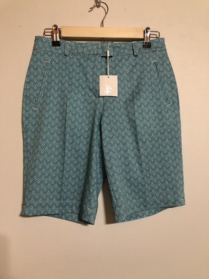 turquoise golf shorts