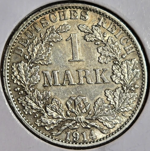 1914 Germany 1 Mark — photo from the most recent tracked eBay sale