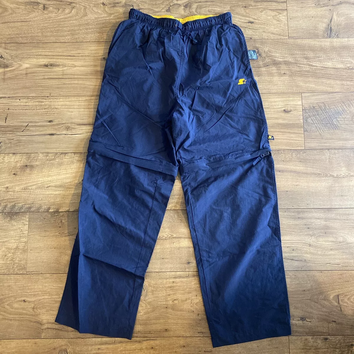 Starter navy hotsell blue windbreaker pants
