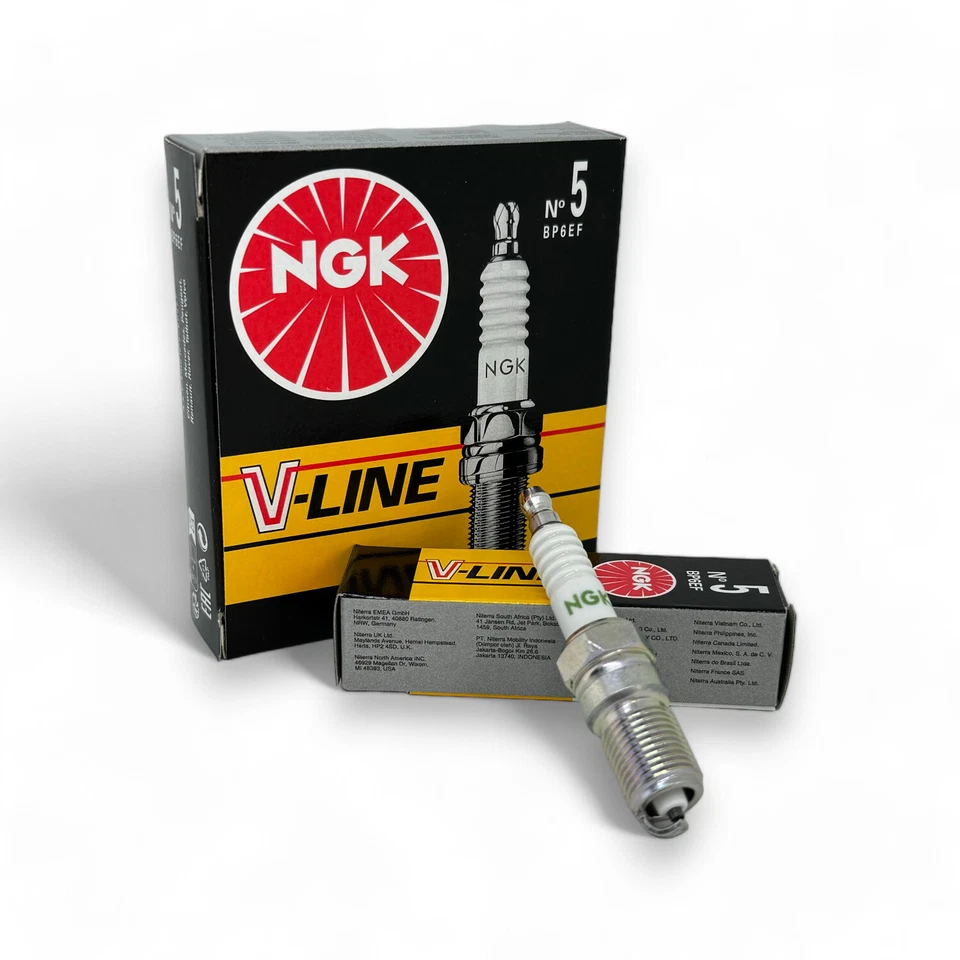 4x bujías V-Line NGK para Talbot Simca Sim 4 0.8 24kW año 1968-1972 + pasta - Imagen 3 de 4