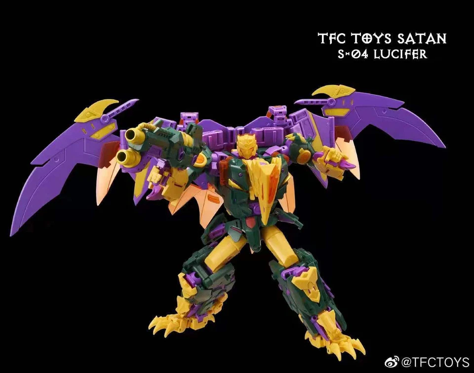New TFC Toys S-04 Lucifer Cutthroat Robot Action Figure Toy in stock - Image 3 of 4