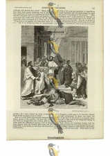 Paul At Ephesus, Le Sueur, Book Illustration (Print), 1870