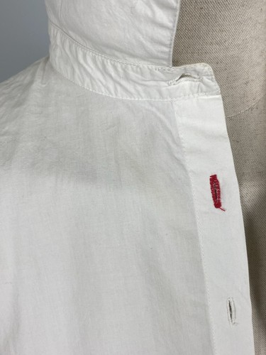 EWA I WALLA AW19 White Lagenlook Short Sleeve Button Up Blouse Tunic Shirt - Picture 18 of 20