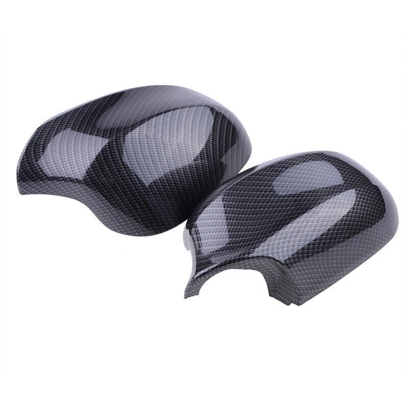 PARA BMW E90 LCI 335i 325i 2009-2011 4D sedán fibra de carbono tapa espejo lateral Foto 3 de 4
