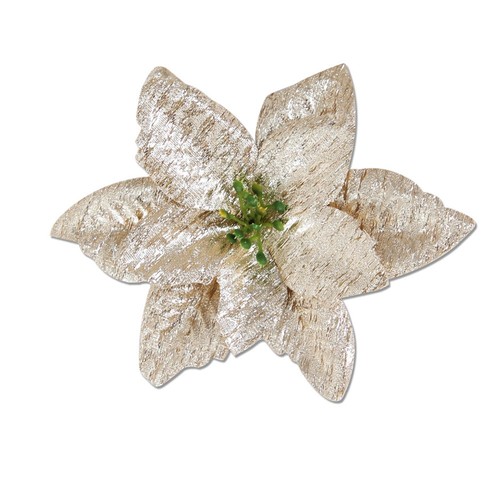 15cm Artificial Christmas Flower Christmas Tree Ornaments Wedding Party Decor - Picture 17 of 19