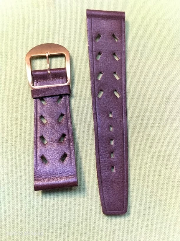 Bracelet De Montre En Cuir Noir - Déclipsage Rapide, Sans Rembourrage, Marque Watchband Berlin - Neuf Avec étiquettes