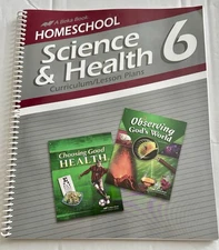 ABeka Gr. 6 Science & Health Teacher Curriculum/ Lesson Plans- 2016 Edition