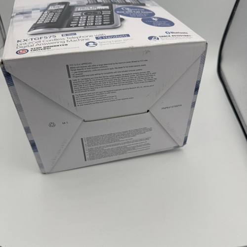 Panasonic KX-TGF575 Link2cell Bluetooth 5 Handset Cordless Phone System NEW - Zdjęcie 6 z 6