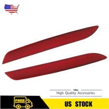 2Pcs For BMW F10 5 SERIES NEW REAR M SPORT BUMPER REFLECTOR LEFT & RIGHT NEW