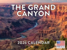 Grand Canyon Calendar 2026 Arizona Monthly Wall Calender 12 Month