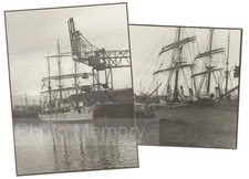 Bateau Pourquoi Pas ? de J.B. Charcot à Reykjavik - Photo Vintage Septembre 1936
