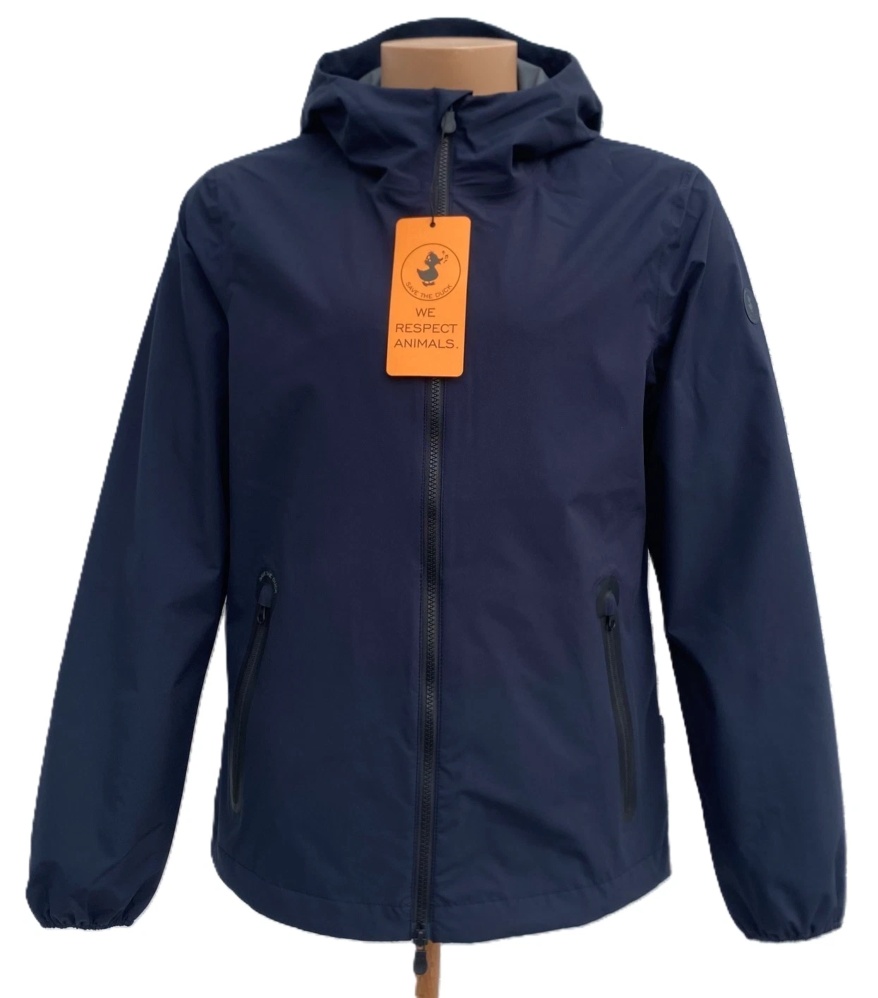 Save the Duck Men's Drop Rain Jacket BLUE, Size: S image 1