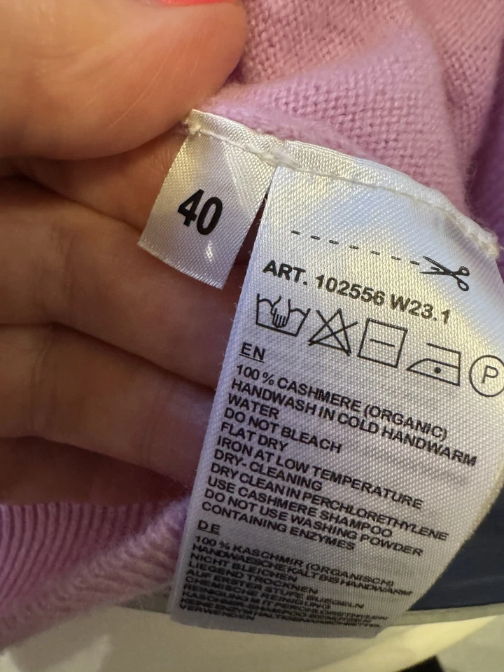 Repeat Cashmere Pink Jumper Size 40 (14/16) Cost £290 - Image 4 of 4