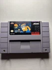 Super Nintendo SNES Virtual Bart Simpson Game Cartridge Tested