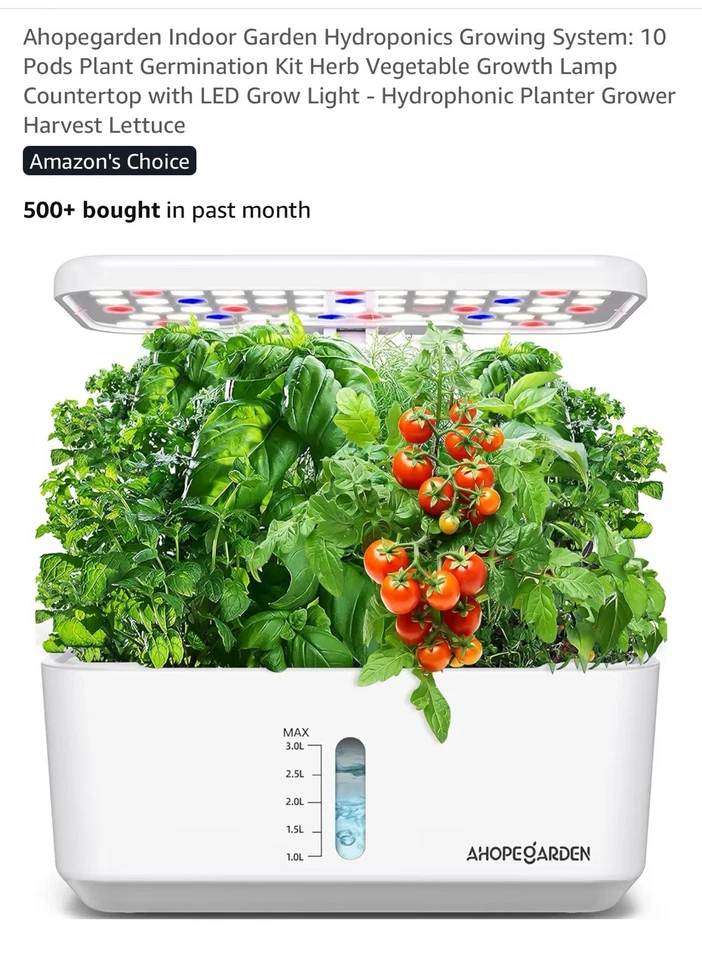 Гидропоника для выращивания комнатных садовых растений Ahopegarden: 10 стручков для прорастания растений - Изображение 3 из 3