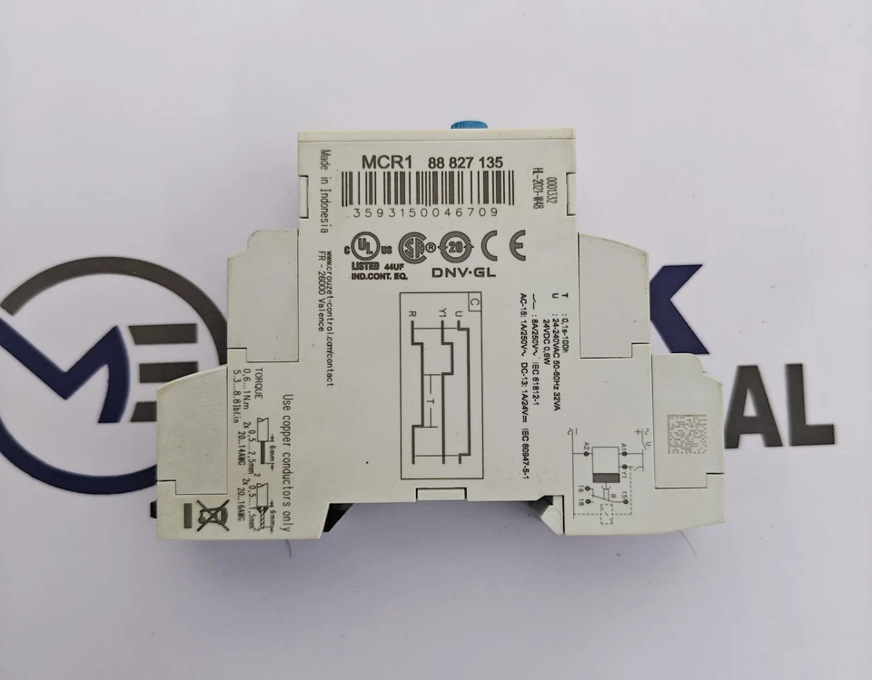 CROUZET MCR1 88827135 TIMER TIMING 0,1S-100H SPANNUNG 24-240VAC/24VDC... - Bild 4 von 4