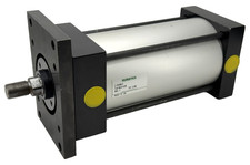 Numatics ZJ-934400-5 Cylinder F1AR-06A1E-ALBO 4" Bore, 6" Stroke, 250 PSIG, F1