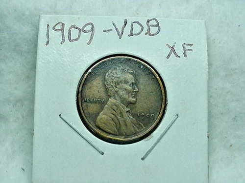 1909-VDB Lincoln Wheat Cent Extremely Fine XF