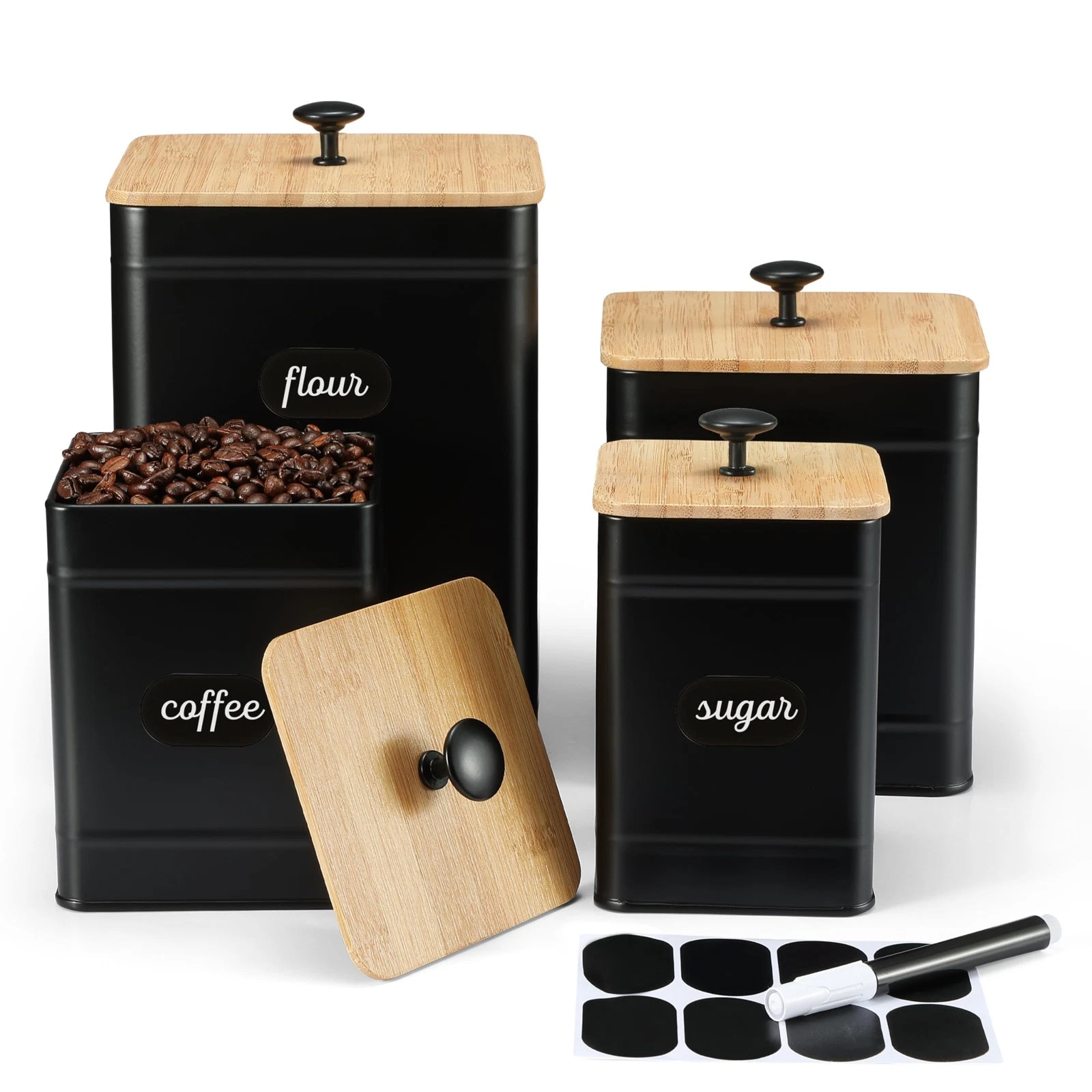 Kitchen Canisters, Airtight Canister Sets for Kitchen Counter, Kitchen Canist...
Opens in a new wind