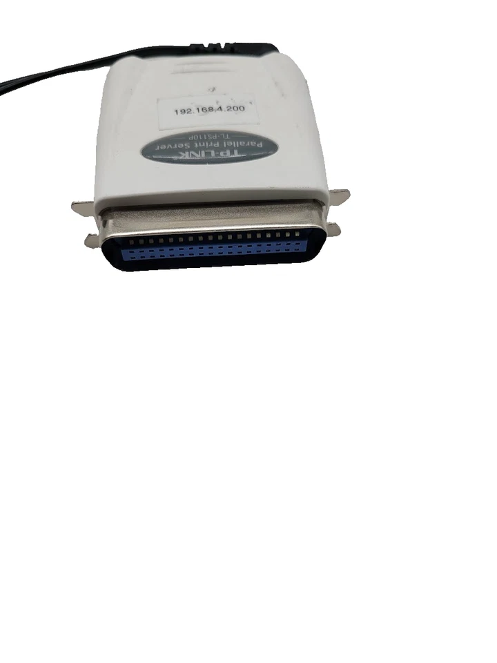 Servidor de impresión paralelo TP-LINK TL-PS110P con fuente de alimentación Foto 3 de 4